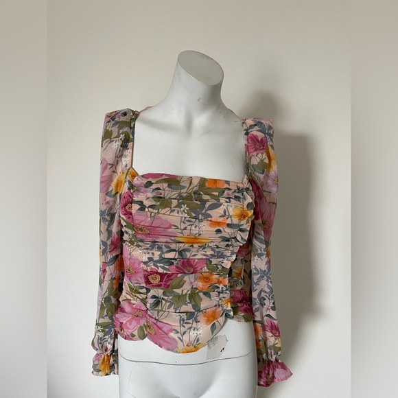 NWT ASTR Flores cheer top - Picture 1 of 6